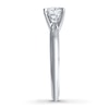 Thumbnail Image 3 of Now + Forever Certified Diamond Solitaire 3 Carat Round-cut 14K White Gold (I/I1)