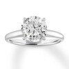 Thumbnail Image 1 of Now + Forever Certified Diamond Solitaire 2-1/2 Carats Round 14K White Gold (I/I1)