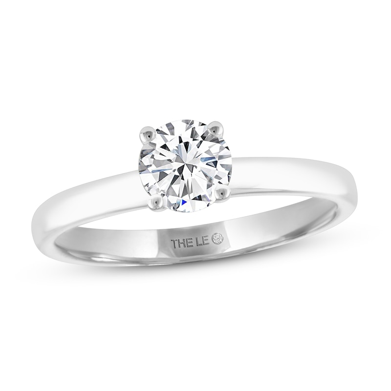 Main Image 1 of THE LEO Diamond Artisan Ring 3/4 Carat Round-cut 14K White Gold
