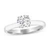 THE LEO Diamond Artisan Ring 1 Carat Round-cut 14K White Gold