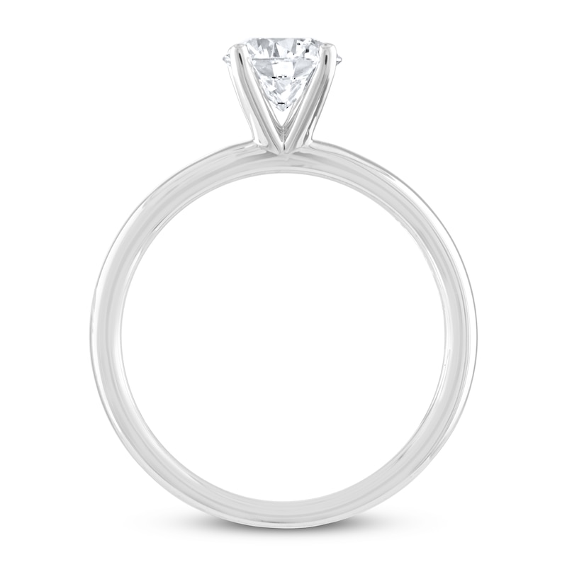 Main Image 2 of THE LEO Diamond Artisan Ring 1 Carat Round-cut 14K White Gold