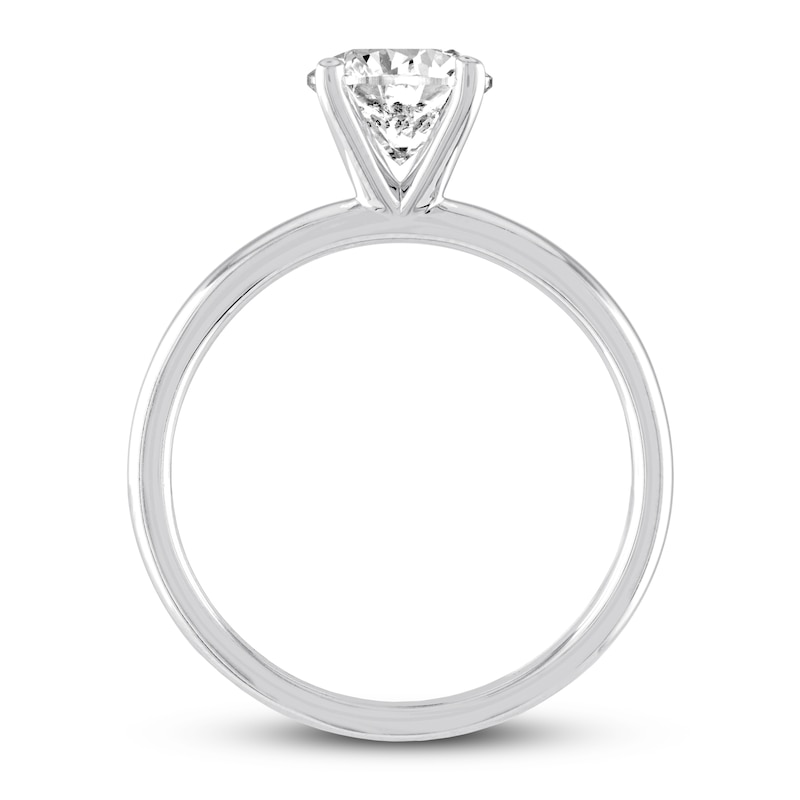 THE LEO Artisan Diamond Ring 2 ct tw Round-cut 14K White Gold