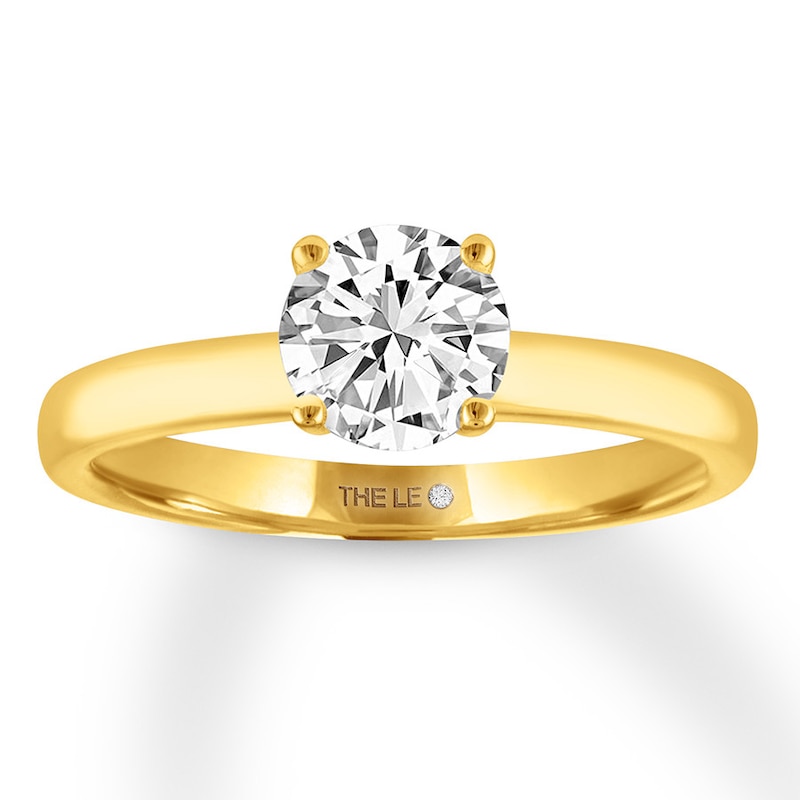 THE LEO Diamond Artisan Ring 1 Carat 14K Yellow Gold