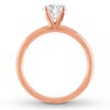 Thumbnail Image 2 of THE LEO Artisan Diamond Ring 1 ct tw Round-cut 14K Rose Gold