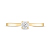 Thumbnail Image 3 of Now + Forever Diamond Solitaire Ring 1/4 Carat Round-cut 14K Yellow Gold (I/I2)