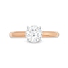Thumbnail Image 3 of Solitaire Engagement Ring 1 Carat Diamond 14K Rose Gold (I/I2)