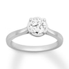 Thumbnail Image 0 of Diamond Solitaire Ring 1 Carat Round-cut 14K White Gold (J/I2)