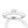 Thumbnail Image 0 of Diamond Solitaire Engagement Ring 1/2 Carat 10K White Gold (I/I3)