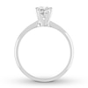 Thumbnail Image 2 of Diamond Solitaire Engagement Ring 1 Carat Round 10K White Gold (I/I3)