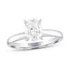 Thumbnail Image 0 of Oval Diamond Solitaire Engagement Ring 1 ct 14K White Gold (I/I2)