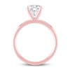 THE LEO Artisan Diamond Solitaire Engagement Ring 1-1/2 ct tw Round-cut 14K Rose Gold