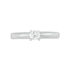 Thumbnail Image 3 of Diamond Solitaire Ring 1/4 carat Round-cut 14K White Gold (I/I2)