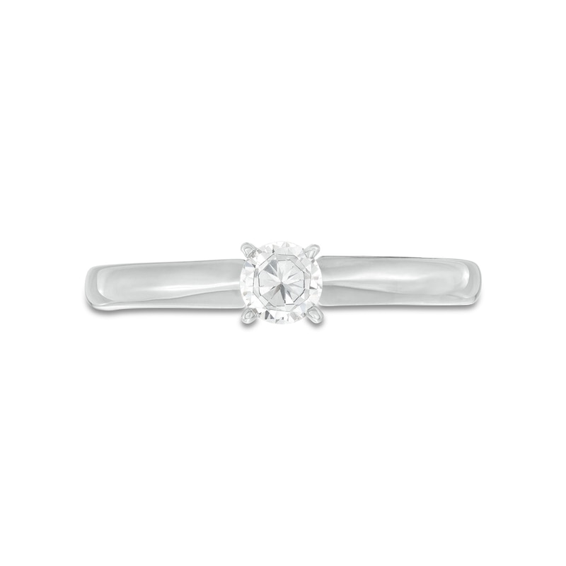 Apples of Gold Jewelry Men's 1/4 Carat Diamond Solitaire Ring