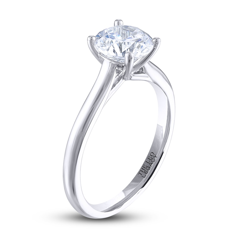 THE LEO Legacy Lab-Created Diamond Solitaire Ring 1-1/2 ct tw 14K White Gold