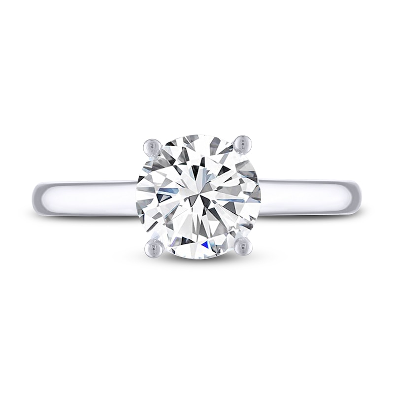 THE LEO Legacy Lab-Created Diamond Solitaire Ring 1-1/2 ct tw 14K White Gold
