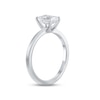 Thumbnail Image 2 of Lab-Grown Diamonds Solitaire Ring 1 ct tw Emerald-cut 14K White Gold (F/VS2)