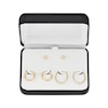 Thumbnail Image 2 of Stud & Hoop Three Pair Earrings Gift Set 10K Yellow Gold