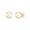Thumbnail Image 2 of Stud & Hoop Three Pair Earrings Gift Set 10K Yellow Gold