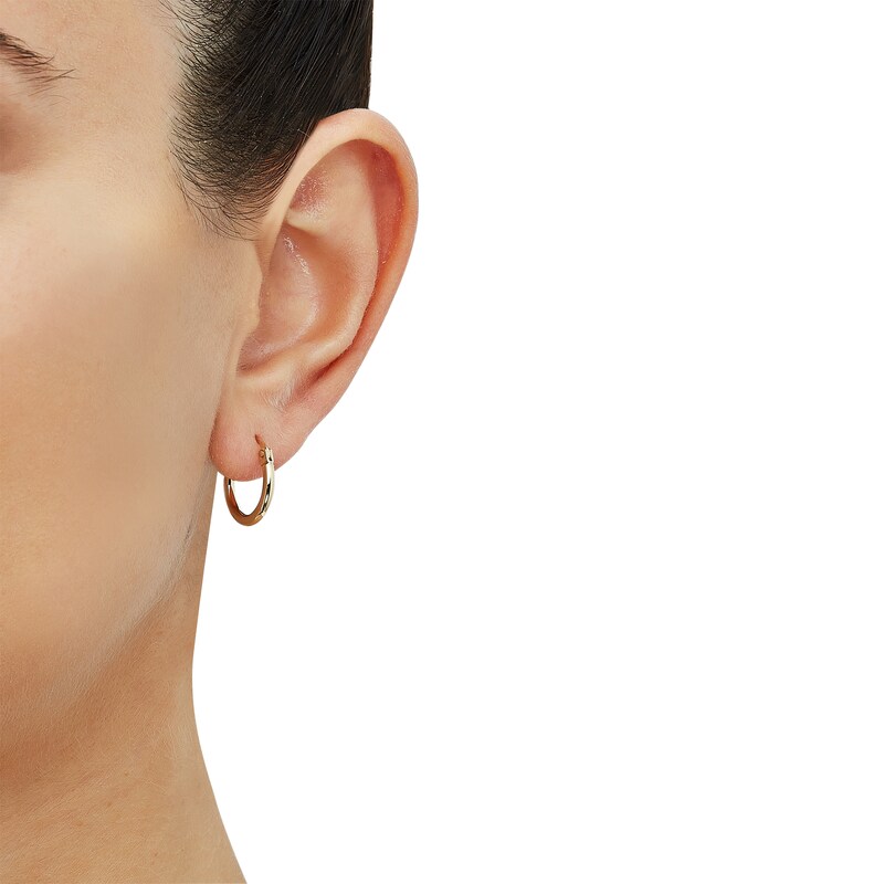 Main Image 6 of Stud & Hoop Three Pair Earrings Gift Set 10K Yellow Gold