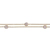 Thumbnail Image 1 of Double-Chain Station Bracelet 10K Yellow Gold 8"