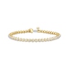 Thumbnail Image 1 of KAY Lab-Grown Diamonds Line Bracelet 2 ct tw 14K Yellow Gold 7.25&quot;
