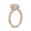 Thumbnail Image 2 of Neil Lane Artistry Pear-Shaped Lab-Grown Diamond Halo Engagement Ring 1-3/4 ct tw 14K Yellow Gold