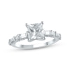 Lab-Created Diamonds by KAY Princess-Cut Engagement Ring 2 ct tw 14K White Gold