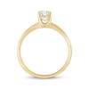 Thumbnail Image 3 of Now + Forever Diamond Solitaire Hearts Ring 1/2 ct tw 14K Yellow Gold (I/I2)