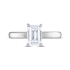 Thumbnail Image 2 of THE LEO Diamond Emerald-Cut Solitaire Engagement Ring 1-1/2 ct tw 14K White Gold
