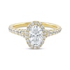 Thumbnail Image 3 of Now + Forever Lab-Grown Diamonds Oval-Cut Engagement Ring 1-1/2 ct tw 14K Yellow Gold