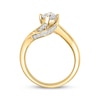 Thumbnail Image 3 of Now + Forever Round-Cut Diamond Solitaire Bypass Engagement Ring 5/8 ct tw 10K Yellow Gold (I/I3)