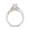 Thumbnail Image 3 of Now + Forever Round-Cut Diamond Solitaire Trellis Engagement Ring 5/8 ct tw 10K Two-Tone Gold (I/I3)
