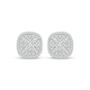 Thumbnail Image 1 of Lab-Created Diamonds by KAY Cushion-Shaped Stud Earrings 1 ct tw 10K White Gold