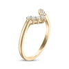 Thumbnail Image 2 of Now + Forever Diamond Chevron Wedding Band 1/6 ct tw 14K Yellow Gold