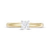 Thumbnail Image 2 of Round-Cut Diamond Solitaire Engagement Ring 1/3 ct tw 14K Yellow Gold (I/I2)
