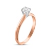 Thumbnail Image 2 of Now + Forever Round-Cut Diamond Solitaire Engagement Ring 1/3 ct tw 14K Rose Gold (I/I2)