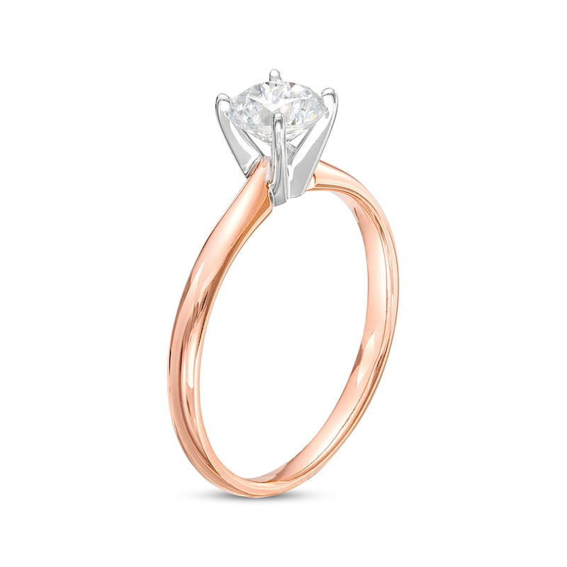 Main Image 2 of Now + Forever Round-Cut Diamond Solitaire Engagement Ring 3/4 ct tw 14K Rose Gold (I/I2)