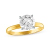 Thumbnail Image 1 of Now + Forever Certified Round-Cut Diamond Solitaire Engagement Ring 1-1/2 ct tw 14K Yellow Gold (I/I2)