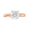 Thumbnail Image 3 of Now + Forever Certified Round-Cut Diamond Solitaire Engagement Ring 1-1/2 ct tw 14K Rose Gold (I/I2)