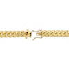 Thumbnail Image 2 of Solid Miami Cuban Curb Chain Bracelet 9.24mm 10K Yellow Gold 9"
