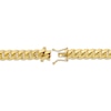 Thumbnail Image 3 of Miami Cuban Curb Chain Bracelet 9.24mm Solid 10K Yellow Gold 9&quot;