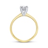 Thumbnail Image 3 of Now + Forever Certified Round-Cut Diamond Solitaire Engagement Ring 1 ct tw 14K Two-Tone Gold (I/I1)