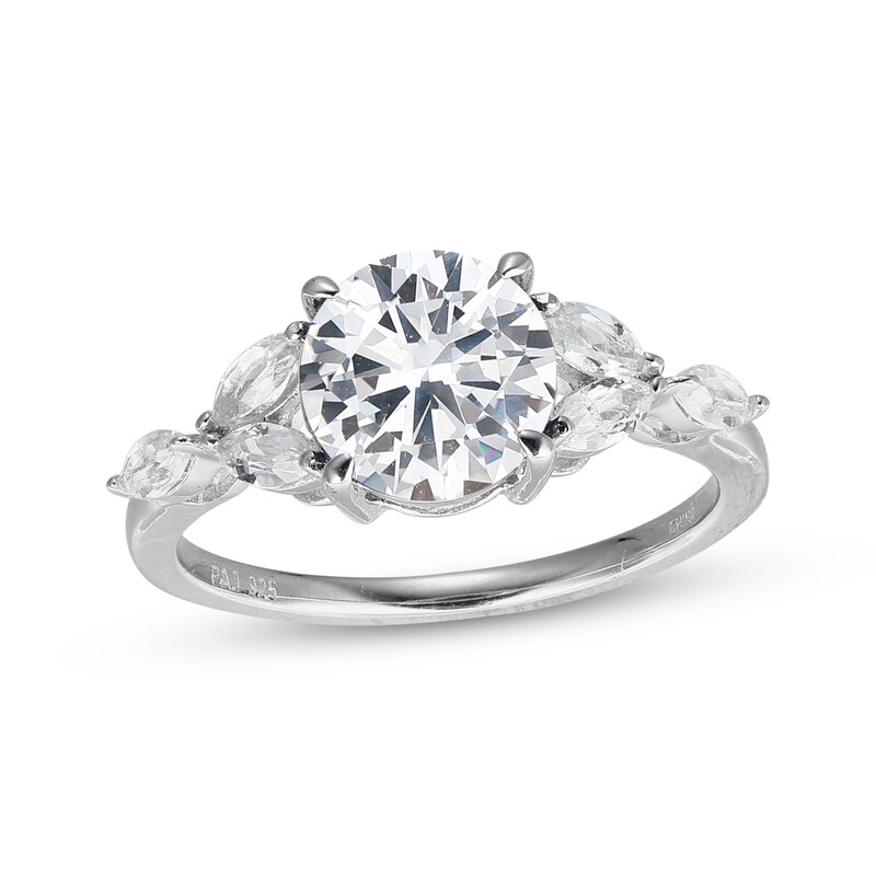 Main Image 3 of White Lab-Created Sapphire Gift Set Sterling Silver