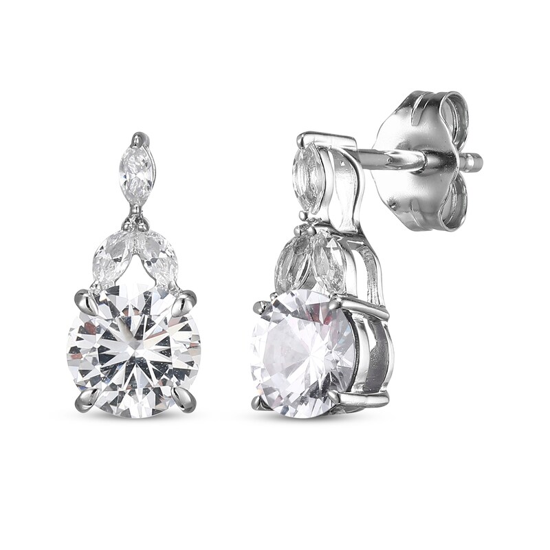 Main Image 4 of White Lab-Created Sapphire Gift Set Sterling Silver