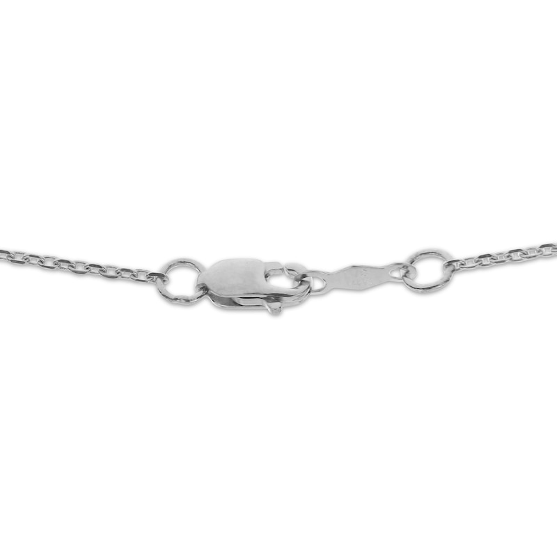 Main Image 3 of Cultured Pearl Drop Necklace Sterling Silver 18&quot;
