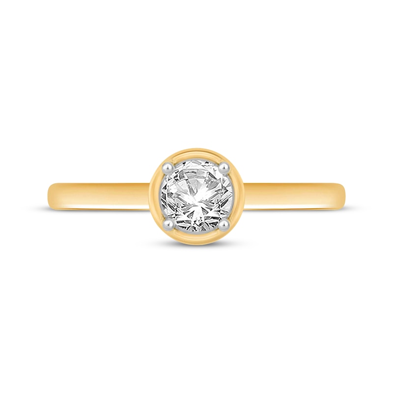 Main Image 3 of Now + Forever Round-Cut Diamond Solitaire Engagement Ring 3/4 ct tw 14K Yellow Gold (I/I2)