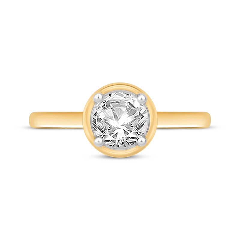 Main Image 3 of Now + Forever Round-Cut Diamond Solitaire Engagement Ring 1 ct tw 14K Yellow Gold (I/I2)