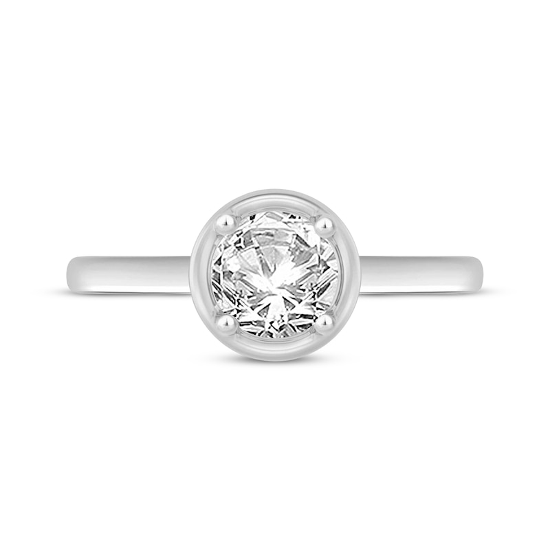 Main Image 3 of Now + Forever Round-Cut Diamond Solitaire Engagement Ring 1 ct tw 14K White Gold (I/I2)