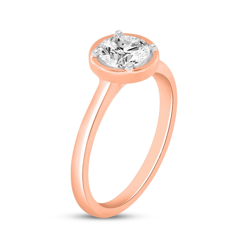 Main Image 2 of Now + Forever Round-Cut Diamond Solitaire Engagement Ring 1 ct tw 14K Rose Gold (I/I2)
