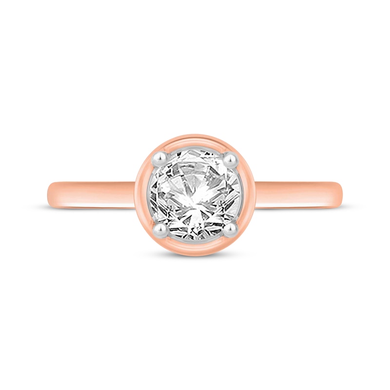 Main Image 3 of Now + Forever Round-Cut Diamond Solitaire Engagement Ring 1 ct tw 14K Rose Gold (I/I2)